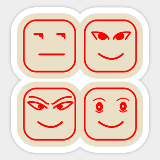 Cube face 5 Sticker